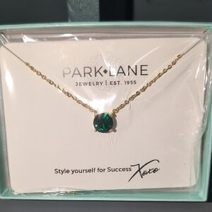 Park Lane Gold and Green Necklace Collection